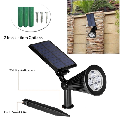 5V 2W Solar Powered Czujnik ruchu zewnętrznego Led Light Łatwa instalacja dla stacji dokujących
