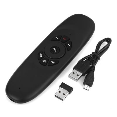 Bezprzewodowa klawiatura bezprzewodowa Air Mouse z pilotem do ładowania na PC / TV BOX