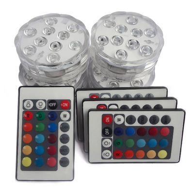 RGB Sensor Night Light Motion Aktywny, podwodny Światła Ledowe dla Centerpieces